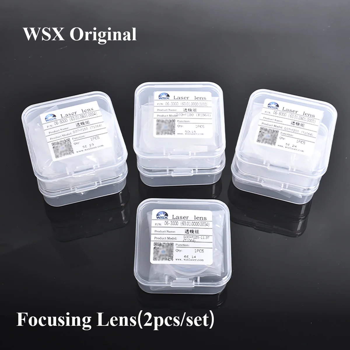 WSX D30 F150 Converging Lenses (KC15 / KC15A / NC30 / NC30A / NC30E)—set of 2