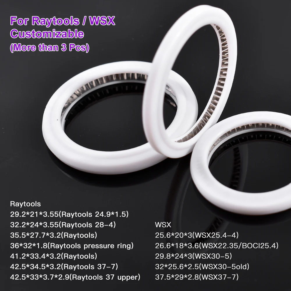 Raytools-Dichtungsring 42,5 × 34,5 × 3,2 mm (für Optik 37-7) – Bild 2